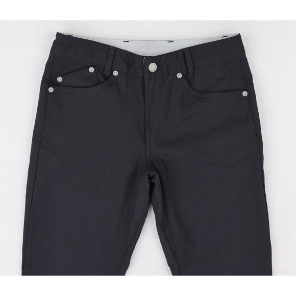 Outlier Pants Mens 27 Black Workcloth Schoeller Doubleweave Canvas Outdoor Tech - Picture 3 of 12